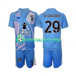 Juventus Michele Di Gregorio 29 Goalkeeper Fourth Football Shirts 2024-2025 Kids LS