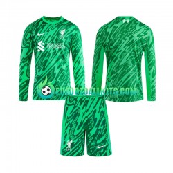 Liverpool Goalkeeper Away Football Shirts 2024-2025 Kids SS