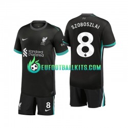 Liverpool Szoboszlai 8 Away Football Shirts 2024-2025 Kids LS
