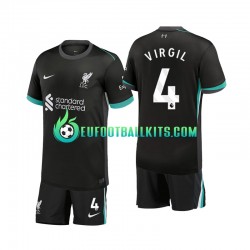 Liverpool Virgil 4 Away Football Shirts 2024-2025 Kids LS
