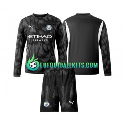 Manchester City Goalkeeper Fourth Football Shirts 2024-2025 Kids SS