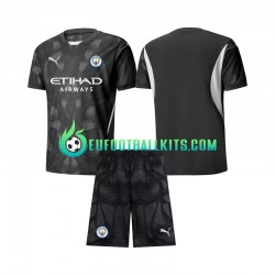 Manchester City Goalkeeper Fourth Football Shirts 2024-2025 Kids LS