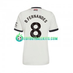 Manchester United Bruno Fernandes 8 Third Football Shirts 2024-2025 Men LS