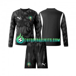 Morocco Goalkeeper Third Football Shirts 2024 Kids SS
