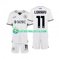 Napoli Lukaku 11 Away Football Shirts 2024-2025 Kids LS