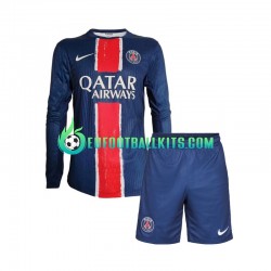 Paris Saint Germain Home Football Shirts 2024-2025 Kids SS
