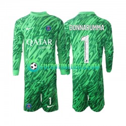 Paris Saint Germain Goalkeeper Gianluigi Donnarumma 1 Away Football Shirts 2024-2025 Kids SS