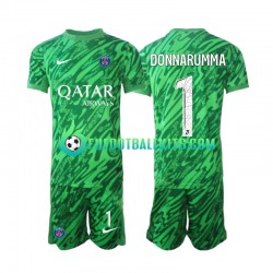Paris Saint Germain Goalkeeper Gianluigi Donnarumma 1 Away Football Shirts 2024-2025 Kids LS