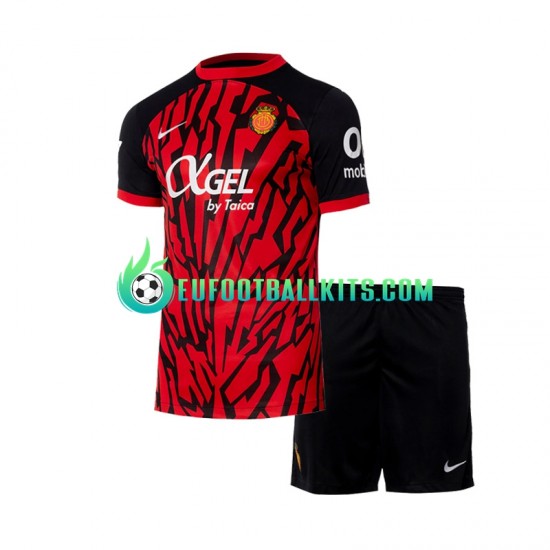 RCD Mallorca Home Football Shirts 2024-2025 Kids LS
