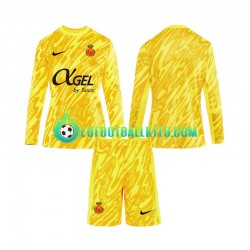 RCD Mallorca Goalkeeper Third Football Shirts 2024-2025 Kids SS