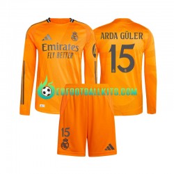 Real Madrid Arda Guler 15 Away Football Shirts 2024-2025 Kids SS