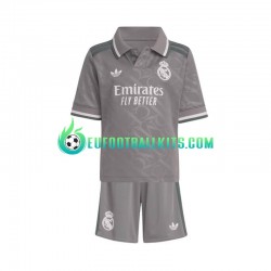 Real Madrid Third Football Shirts 2024-2025 Kids LS