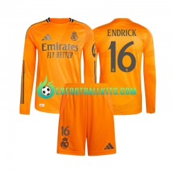 Real Madrid Endrick 16 Away Football Shirts 2024-2025 Kids SS