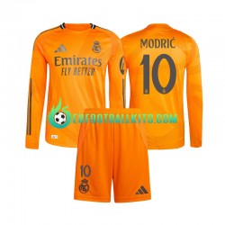 Real Madrid Luka Modric 10 Away Football Shirts 2024-2025 Kids SS
