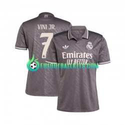 Real Madrid VINI JR 7 Third Football Shirts 2024-2025 Men LS