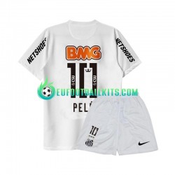 Santos PELE 10 Retro Home Football Shirts 2011-2012 Kids LS