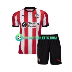 Southampton Home Football Shirts 2024-2025 Kids LS
