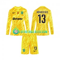 Sporting CP Kovacevic 13 Goalkeeper Third Football Shirts 2024-2025 Kids SS