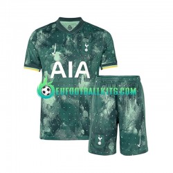 Tottenham Hotspur Third Football Shirts 2024-2025 Kids LS