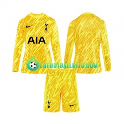 Tottenham Hotspur Goalkeeper Home Football Shirts 2024-2025 Kids SS