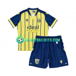 West Bromwich Albion Away Football Shirts 2024-2025 Kids LS