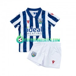 West Bromwich Albion Home Football Shirts 2024-2025 Kids LS
