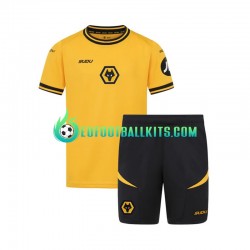 Wolverhampton Wanderers Home Football Shirts 2024-2025 Kids LS